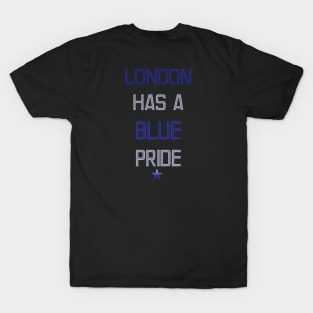 London has a blue pride T-Shirt
